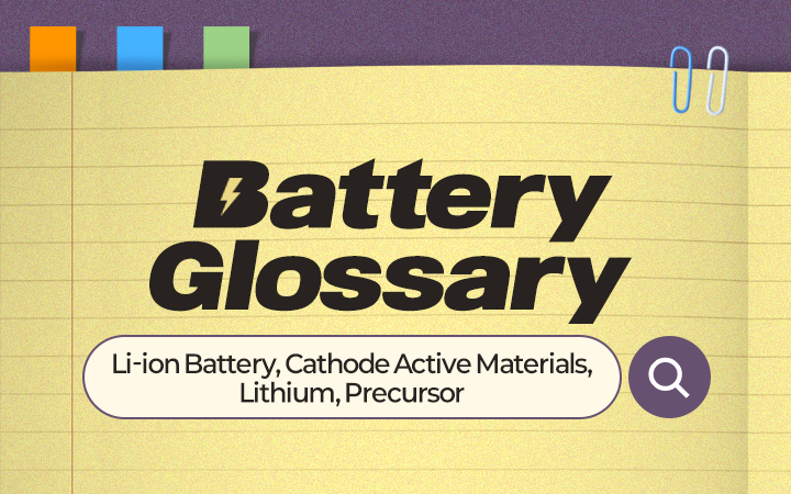 [Battery Glossary] Li-ion Battery, Cathode Active Materials, Lithium ...